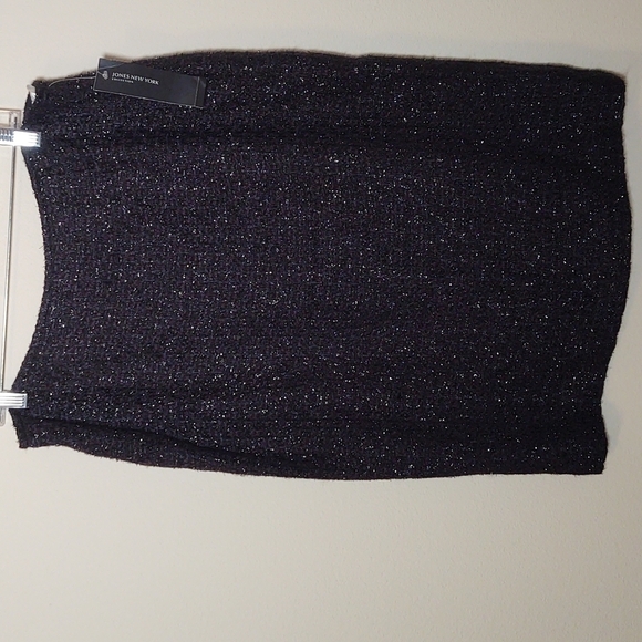 Jones New York Sparkly Black Skirt - Picture 1 of 7